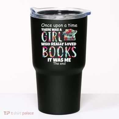 Girl Who Loves Reading Tumbler
