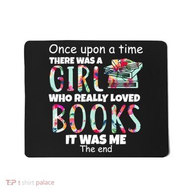 Girl Who Loves Reading Mousepad