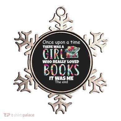 Girl Who Loves Reading Ornament