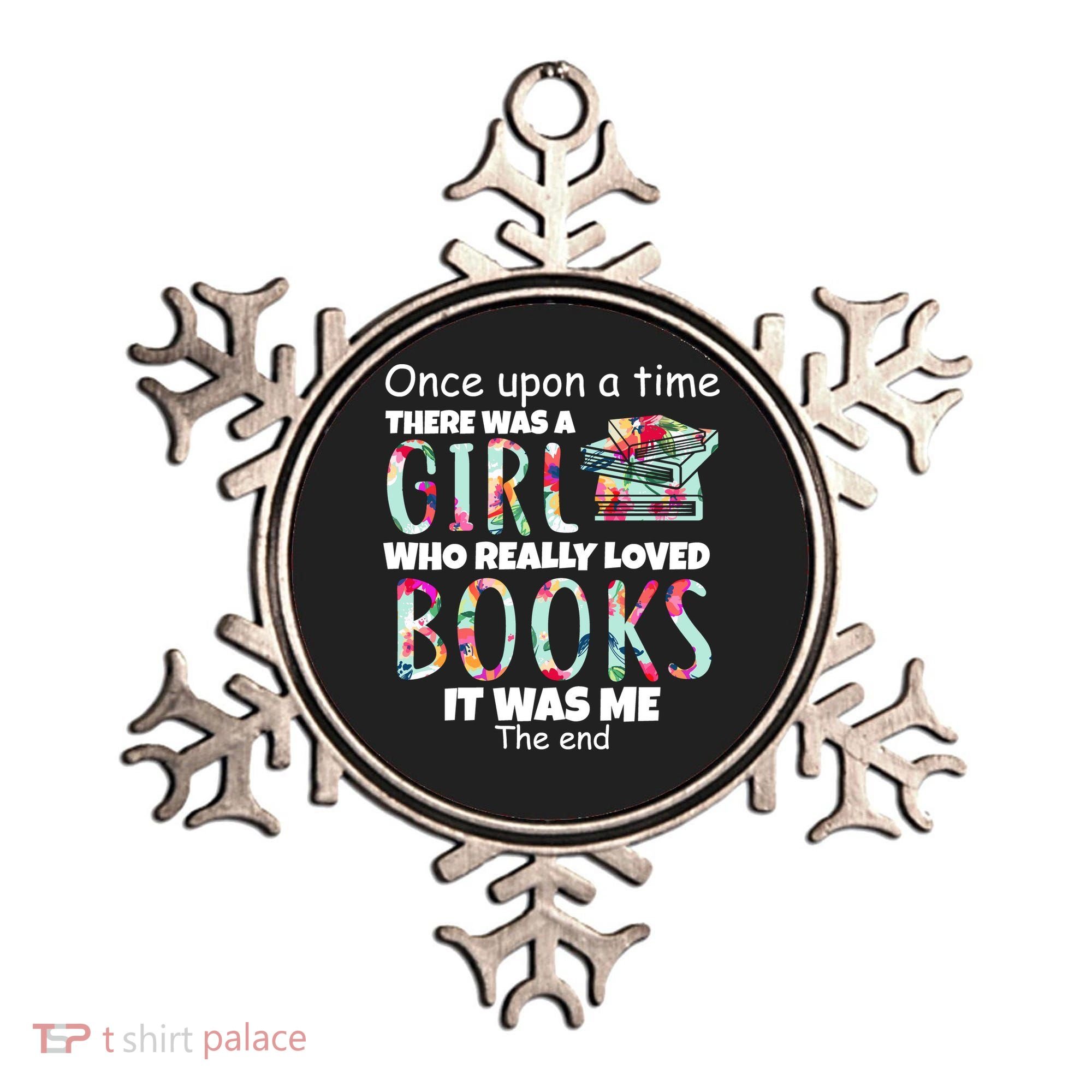 Girl Who Loves Reading Ornament