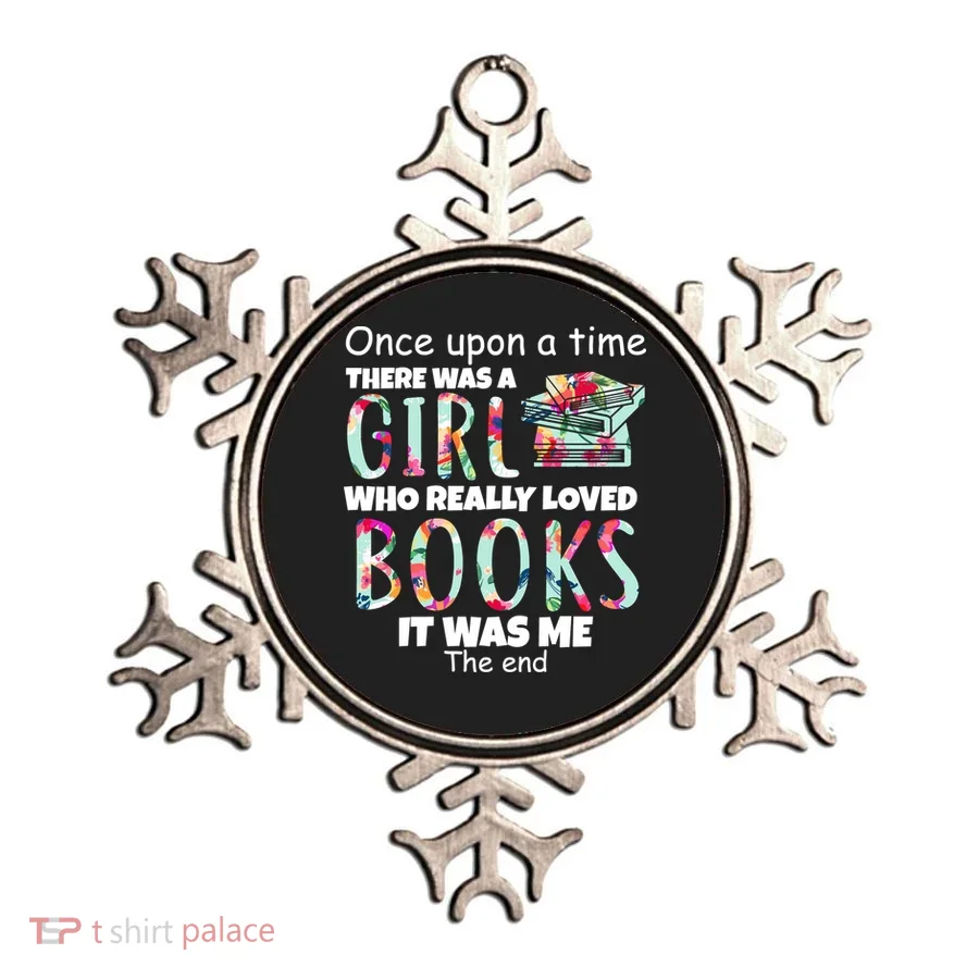 Girl Who Loves Reading Ornament