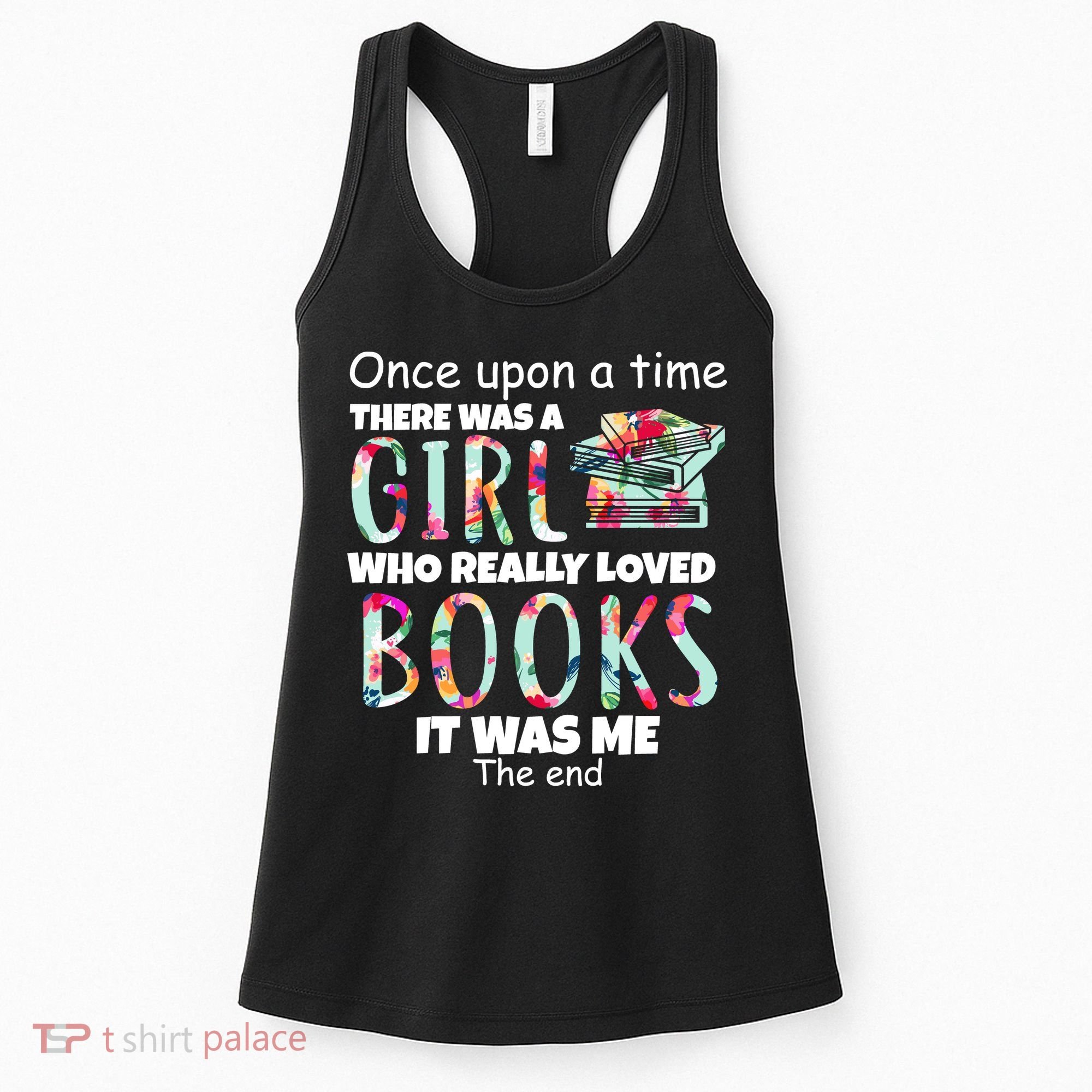 Girl Who Loves Reading Women's Tank Top