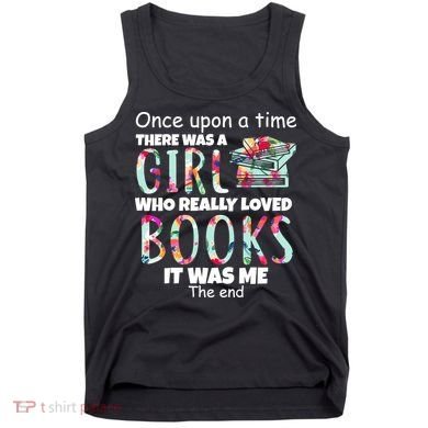 Girl Who Loves Reading Tank Top