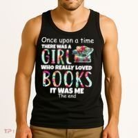 Girl Who Loves Reading Tank Top thumb 3