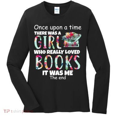 Girl Who Loves Reading Women's Long Sleeve Shirt