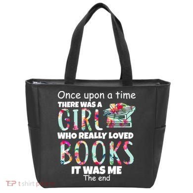 Girl Who Loves Reading Tote Bag