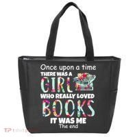 Girl Who Loves Reading Tote Bag thumb 0