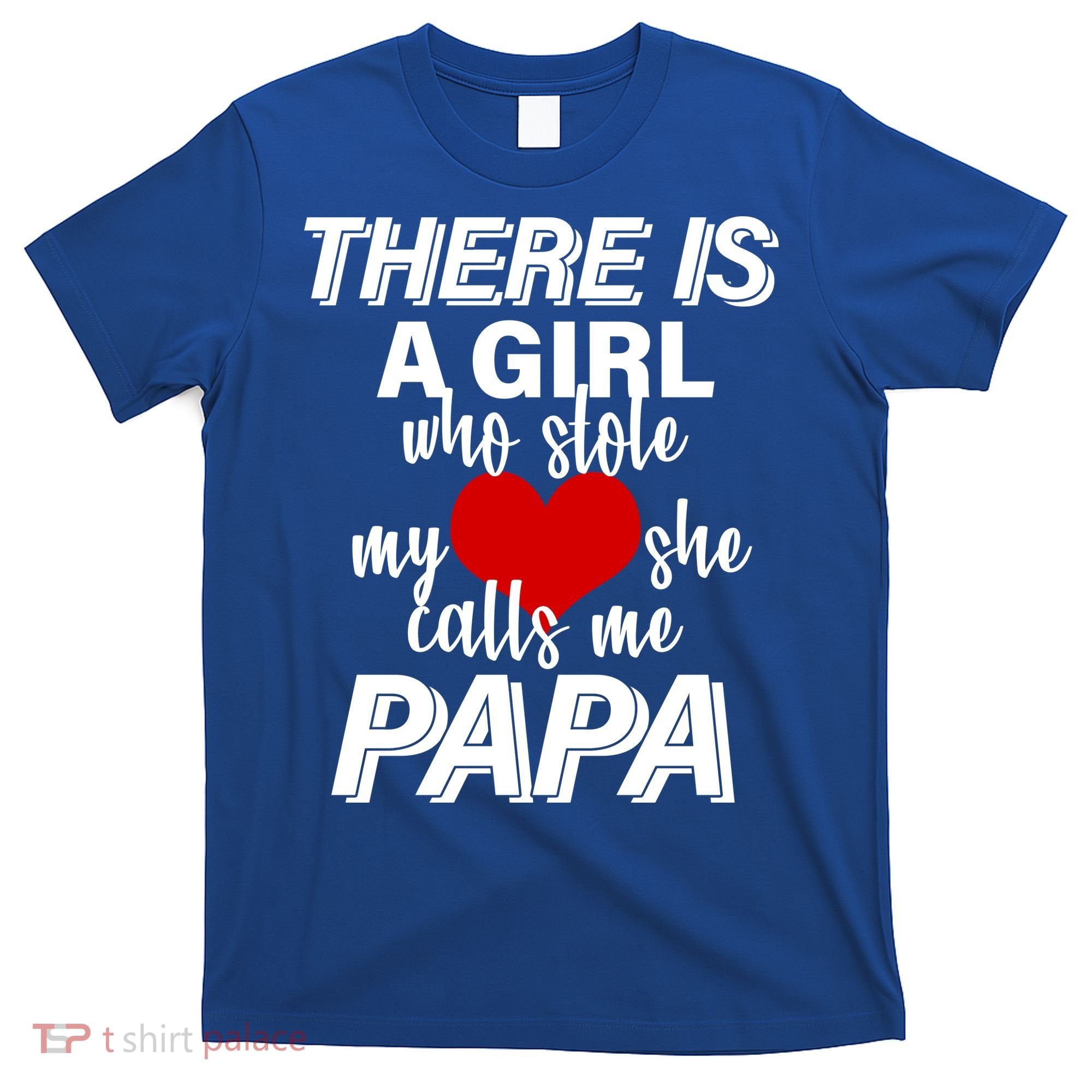 Girl Who Stole My Heat Calls Me Papa Fathers Day T-Shirt