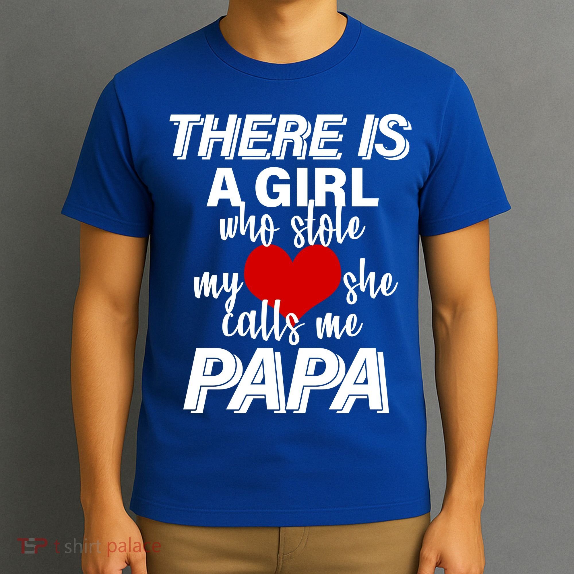 Girl Who Stole My Heat Calls Me Papa Fathers Day T-Shirt