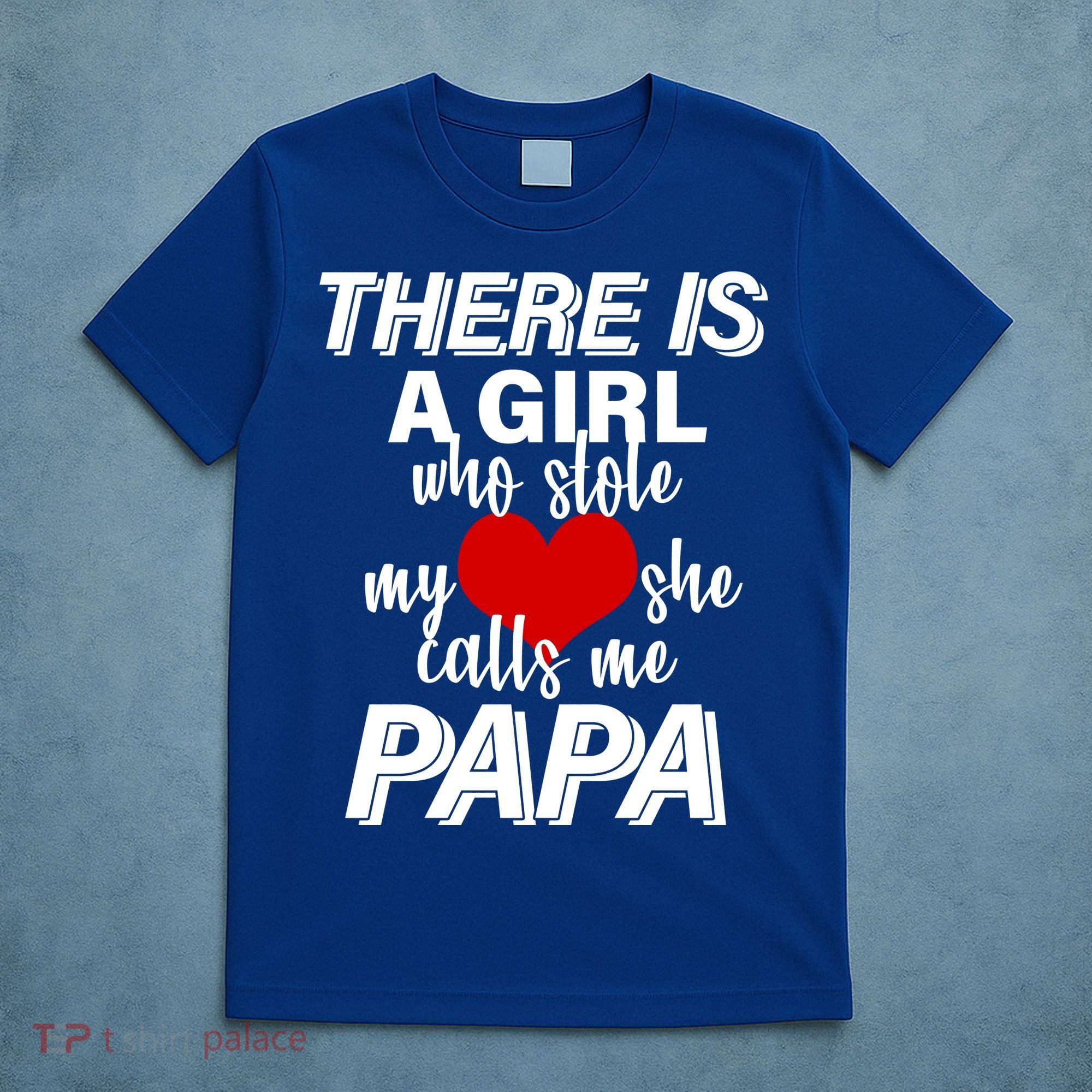 Girl Who Stole My Heat Calls Me Papa Fathers Day T-Shirt