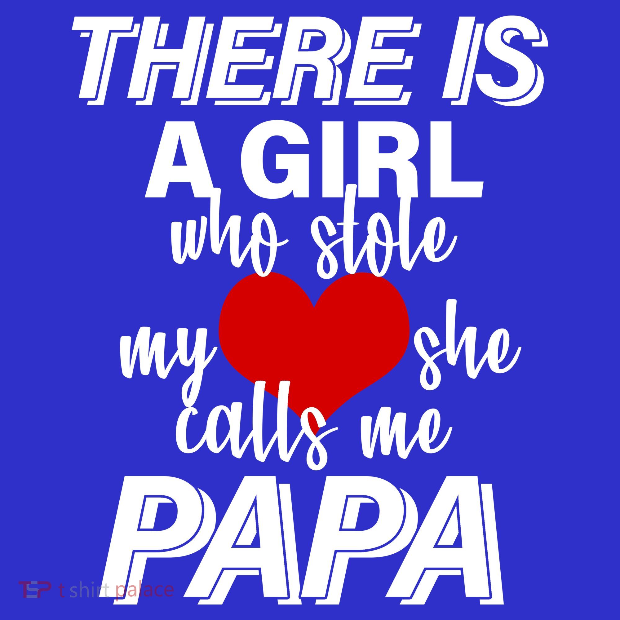 Girl Who Stole My Heat Calls Me Papa Fathers Day T-Shirt