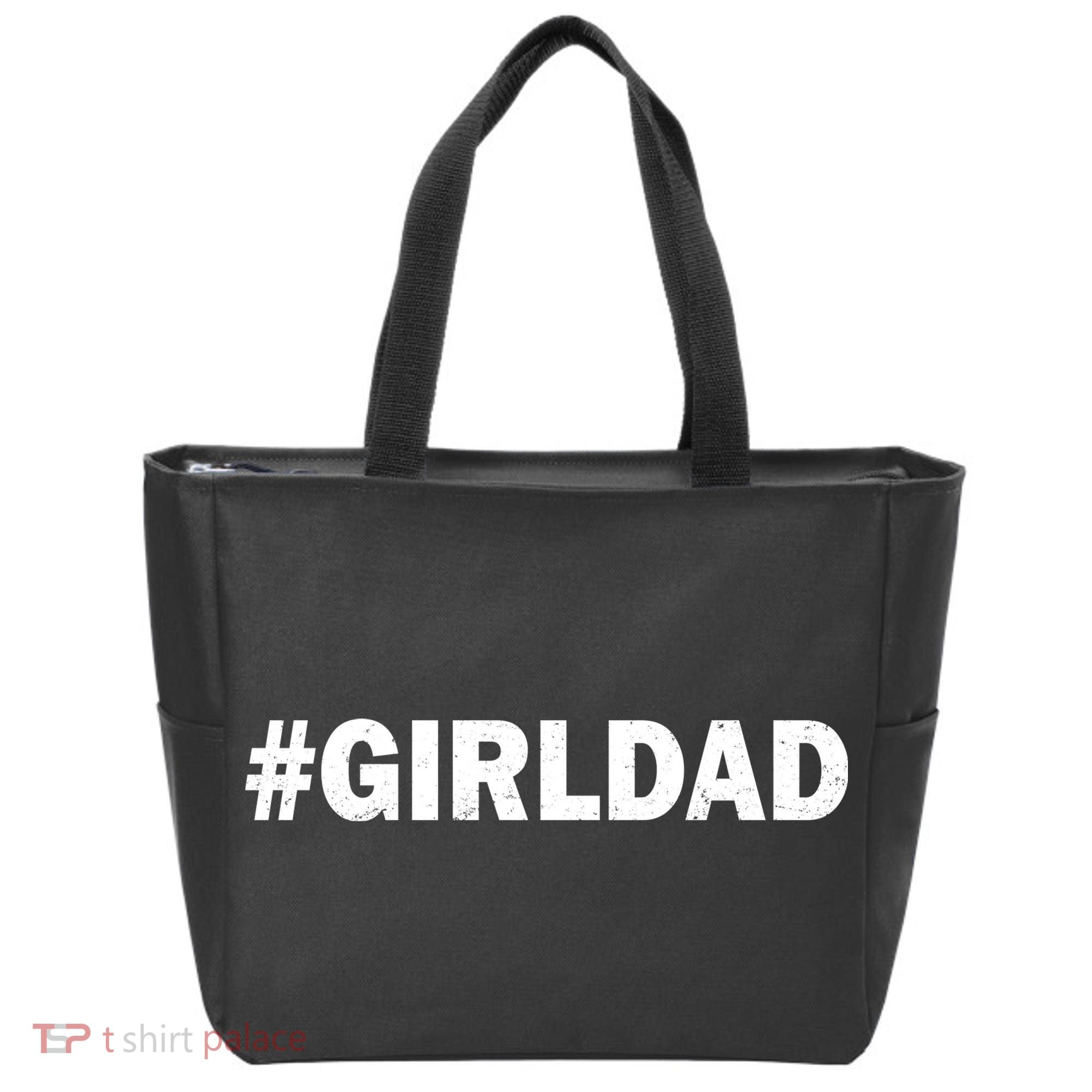 Girldad Girl Dad Father of Daughters Tote Bag