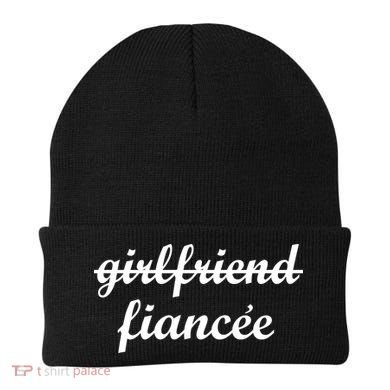 Girlfriend Fiancee Engagement Party Beanie