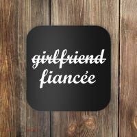 Girlfriend Fiancee Engagement Party Coaster thumb 0