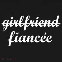 Girlfriend Fiancee Engagement Party Coaster thumb 2