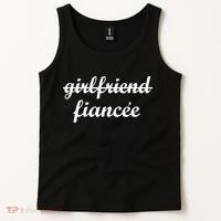 Girlfriend Fiancee Engagement Party Tank Top thumb 2