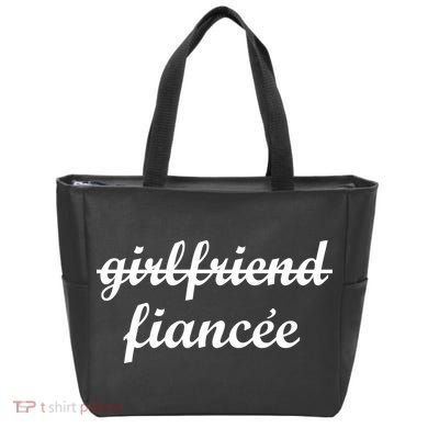Girlfriend Fiancee Engagement Party Tote Bag