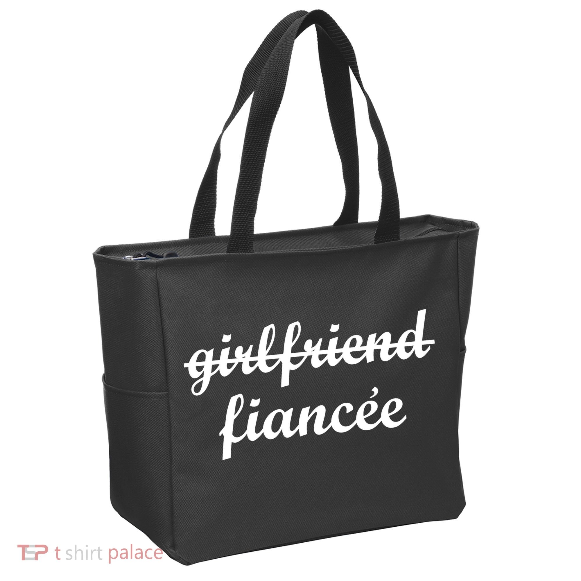 Girlfriend Fiancee Engagement Party Tote Bag