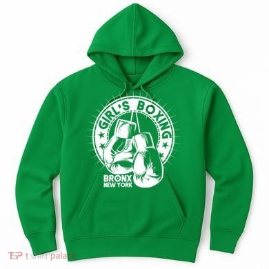 Girl's Boxing Bronx New York Hoodie
