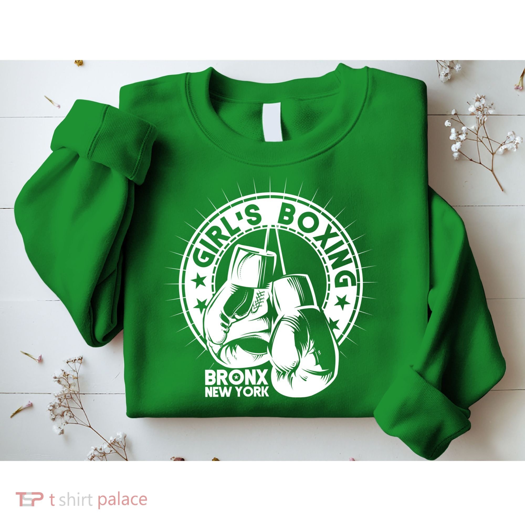Girl's Boxing Bronx New York Sweatshirt