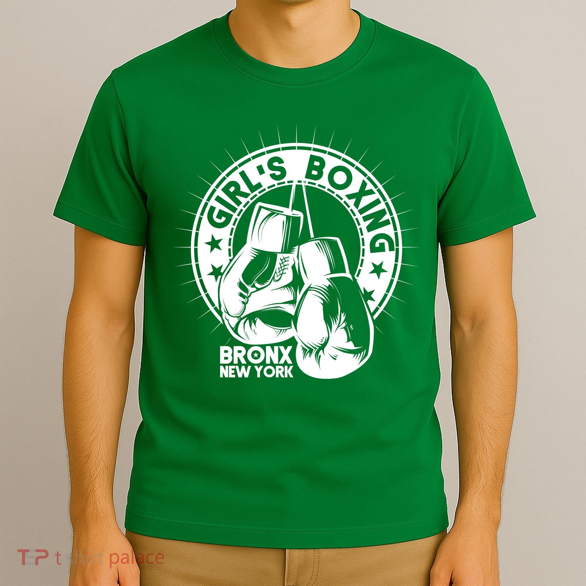 Girl's Boxing Bronx New York T-Shirt