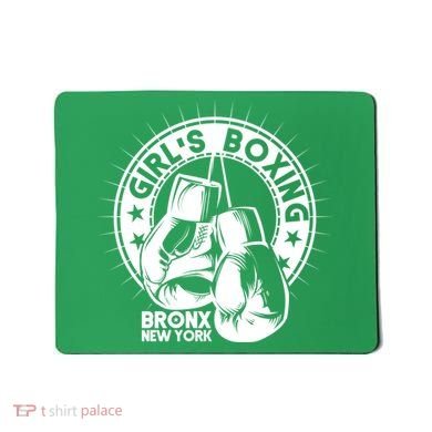 Girl's Boxing Bronx New York Mousepad