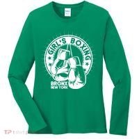 Girl's Boxing Bronx New York Women's Long Sleeve Shirt thumb 0