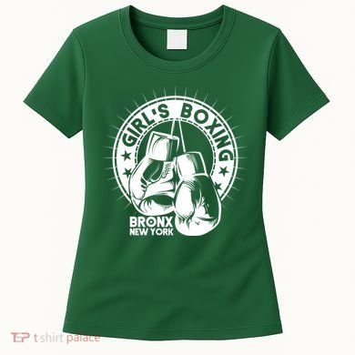 Girl's Boxing Bronx New York Women's T-Shirt