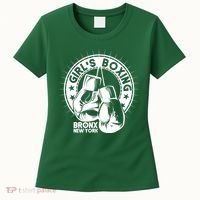 Girl's Boxing Bronx New York Women's T-Shirt thumb 0