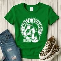 Girl's Boxing Bronx New York Women's T-Shirt thumb 3