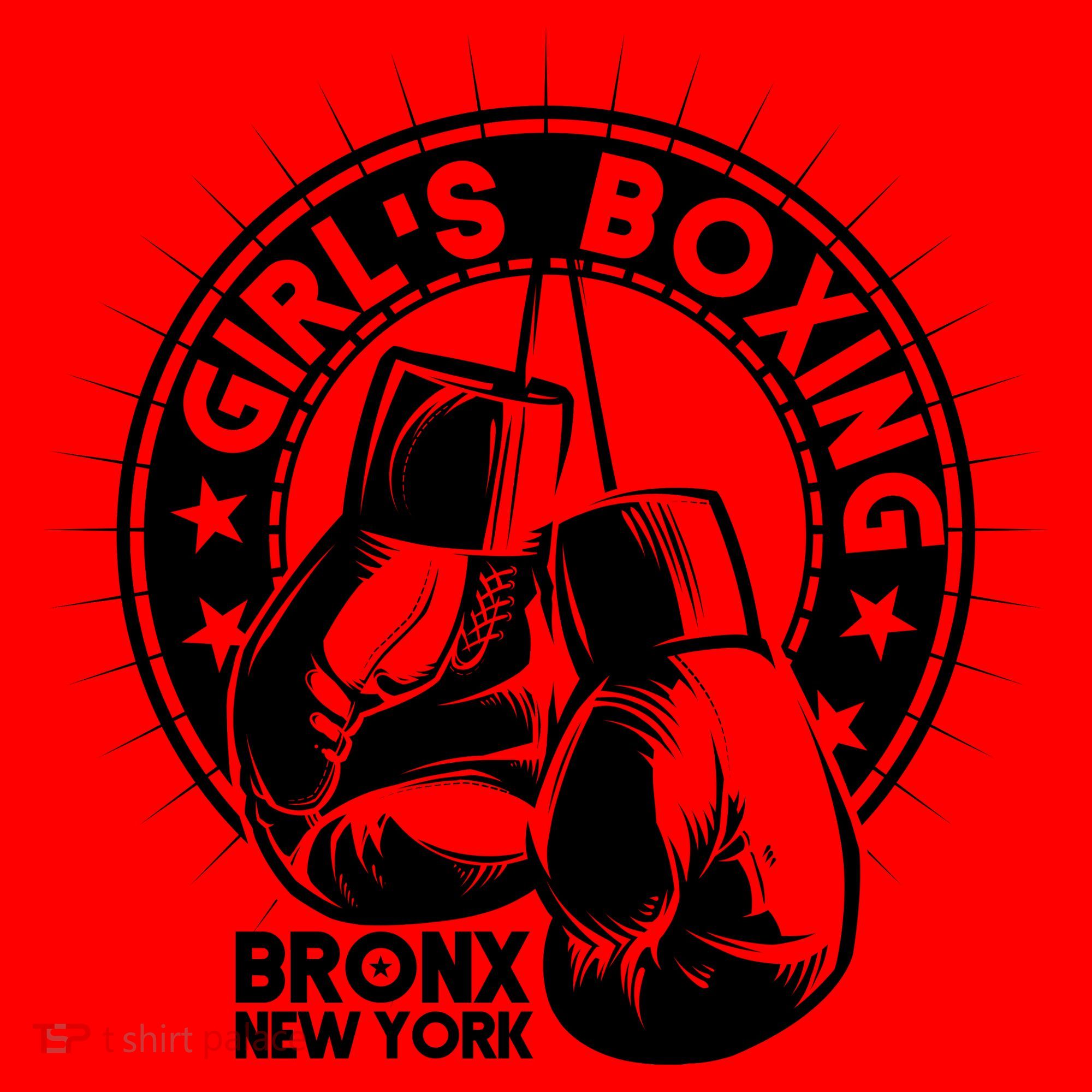Girl's Boxing Bronx New York Santa Hat