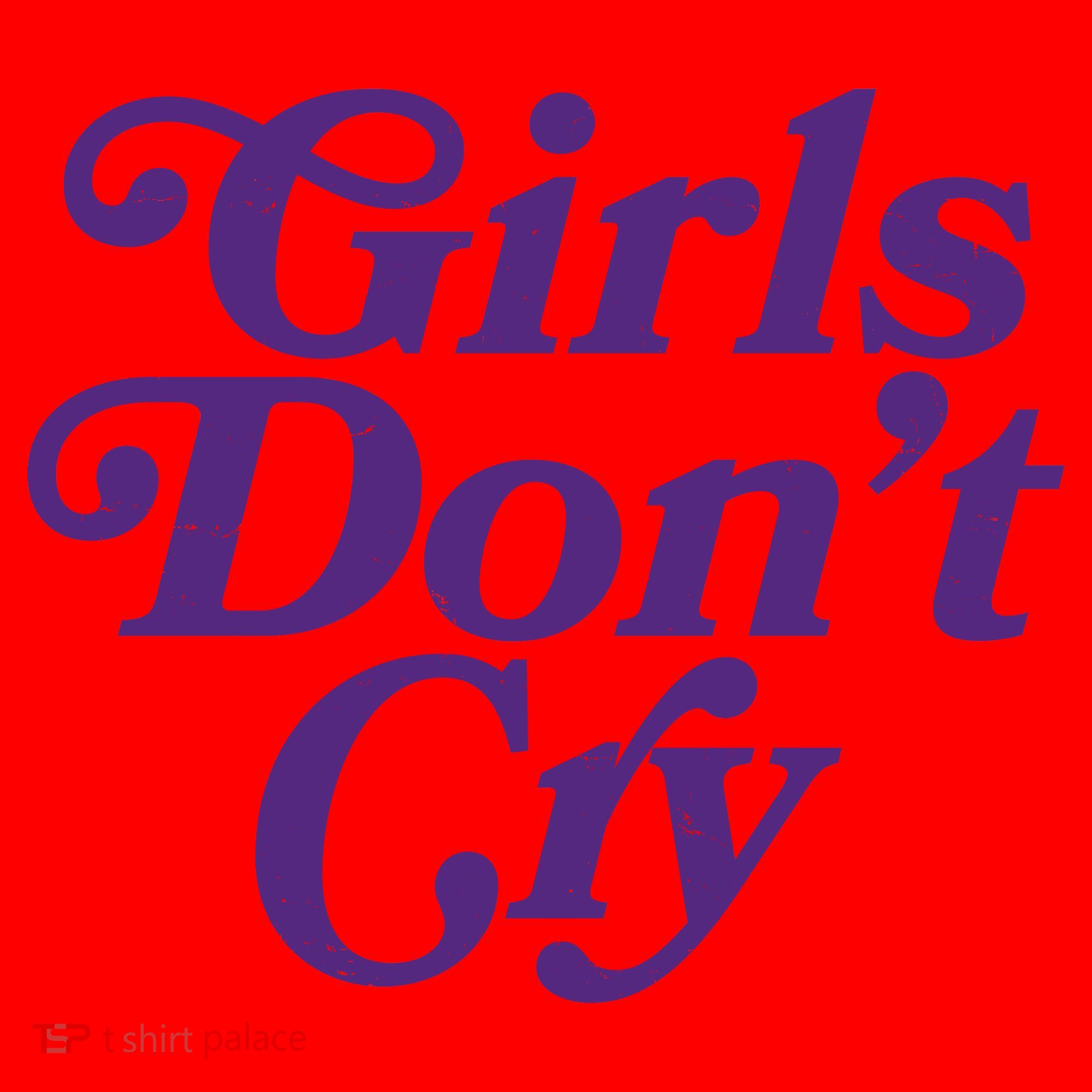 Girls Don't Cry Santa Hat