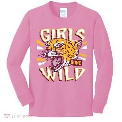 Girls Gone Wild Cheetah Kids Long Sleeve Shirt