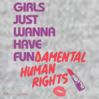 Girls Just Wanna Have Fun-damental Human Rights Sweatshirt thumb 2