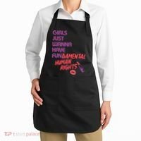Girls Just Wanna Have Fun-damental Human Rights Apron thumb 2