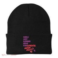 Girls Just Wanna Have Fun-damental Human Rights Beanie thumb 0