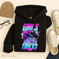 Girls Like Monster Trucks Too Hoodie thumb 4
