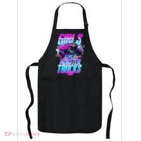 Girls Like Monster Trucks Too Apron thumb 0