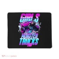 Girls Like Monster Trucks Too Mousepad thumb 0