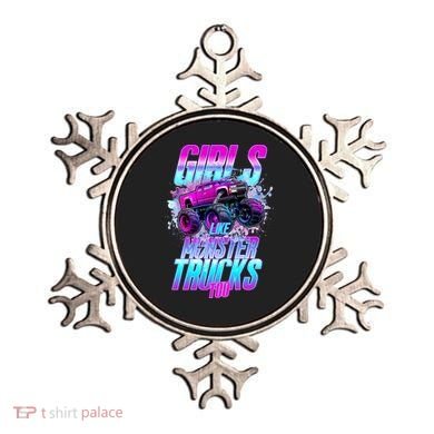 Girls Like Monster Trucks Too Ornament