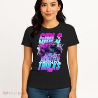 Girls Like Monster Trucks Too Women's T-Shirt thumb 4
