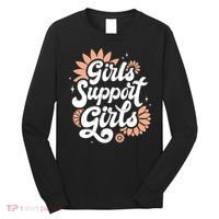 Girls Support Girls Long Sleeve Shirt thumb 0