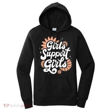 Girls Support Girls Women's Hoodie