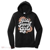 Girls Support Girls Women's Hoodie thumb 0