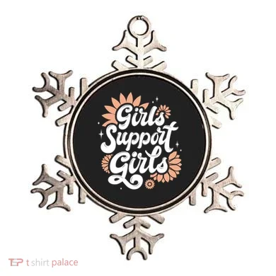 Girls Support Girls Ornament
