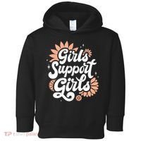 Girls Support Girls Toddler Hoodie thumb 0