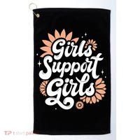 Girls Support Girls Golf Towel thumb 0