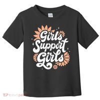 Girls Support Girls Toddler T-Shirt thumb 0