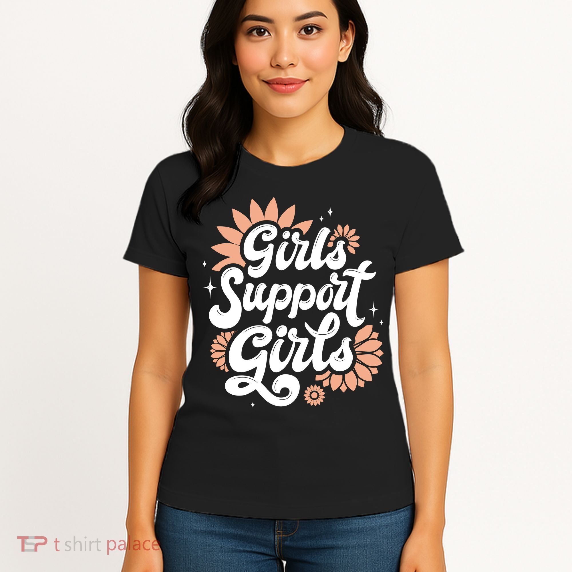 Girls Support Girls Women's T-Shirt