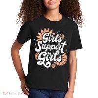 Girls Support Girls Kids T-Shirt thumb 2